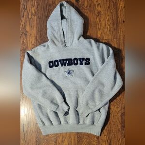 Dallas Cowboys youth L Hooded Sweatshirt
